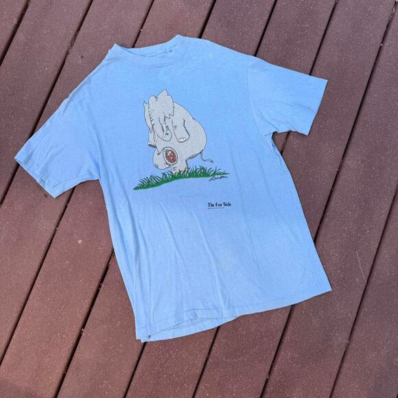Vintage VTG 80’s The Far Size Gary Larson Single Stitch Graphic T-Shirt - Picture 4 of 6